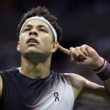 Ben Shelton steht im Finale der US Open. © APA / JULIAN FINNEY