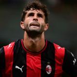 Christian Pulisic kassierte mit Milan eine bittere Pleite. © APA/afp / MARCO BERTORELLO