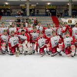 HC Bozen celebrated their tournament victory at the Hansjörg Brunner Memorial. © BK Photo