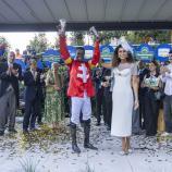La nouvelle présidente, Clara Martone, a pu présenter pour la première fois le vainqueur du Grand Prix. © FOTO PRESS ARIGOSSI 2026