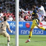FCS striker Alvin Okoro scored a spectacular goal. © DLife/Luca Ognibene