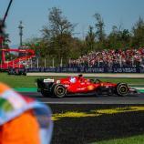 Ferrari hat einen perfekten Start in das Heim-Wochenende in Monza hingelegt. © APA/afp / ANDREJ ISAKOVIC