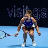 Jasmine Paolini und Italien wollen den Titel verteidigen. © APA/afp / STR