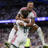 Kylian Mbappe und Federico Valverde schossen je ein Tor für Real Madrid. © ANSA / JUANJO MARTIN