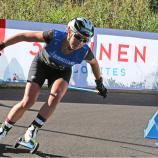 Maria Gismondi lief auf der Rollerbahn in Toblach allen davon. © fisi