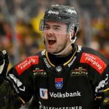 Matchwinner Tommy Purdeller jubelte gleich mehrfach. © HCP/Iwan Foppa