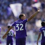 Mateo Pellegrino schoss Fiorentina auf die Siegerstraße. © ANSA / CLAUDIO GIOVANNINI