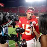 Patrick Mahomes spielte groß auf. © APA / JAMIE SQUIRE