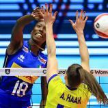 Paula Egonu und Italien wollen jetzt ins Finale. © ANSA / MARTIN DIVISEK
