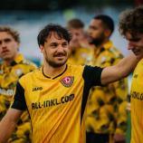 Simon Straudi (links) zeigte bei seinem Startelf-Debüt für Dynamo Dresden auf. © Dynamo Dresden