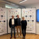 Christian Mattivi (center) and the OK team are working on a top-class event.