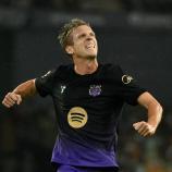 Dani Olmo  steht mit dem FC Barcelona vor einem Kracher. © ANSA / JULIO MUNOZ