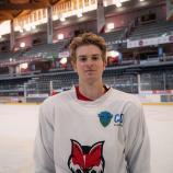 Eine positive Entdeckung beim HC Bozen: Noah Frick. © T. Debelyak