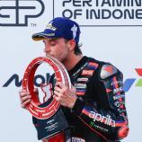 Marco Bezzecchi feierte seinen elften Sieg in der MotoGP. © ANSA / MAST IRHAM