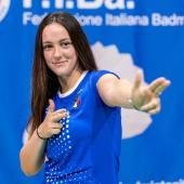 Yasmine Hamza has achieved a historic victory mark. © FIBa