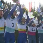 On Sunday, South Tyrolean legends Florian Clara, Patrick Pigneter, and Evelin Lanthaler were given a fitting farewell at the natural track luge World Cup finals. Watch the video here. © stol