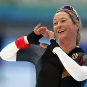 Claudia Pechstein beendet ihre Karriere. © ANSA / ROMAN PILIPEY