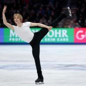 Daniel Grassl konnte bei der Eiskunstlauf-WM nicht auf ganzer Linie überzeugen. © APA / MADDIE MEYER