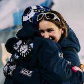 Flora Tabanelli (rechts) freute sich zusammen mit ihrem Bruder Miro. © Soziale Medien