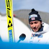 Jarl Magnus Riiber in an interview: The Norwegian is ending his career after this season. © APA/afp / CHRISTOFFER ANDERSEN