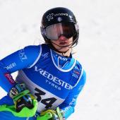 Lara Della Mea a remporté une course de la Coupe d'Europe en Norvège. © APA/afp / DIMITAR DILKOFF