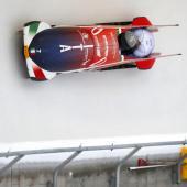 Patrick Baumgartner und Robert Mircea haben nicht den Sprung in die Top 10 geschafft. © ANSA / TOMS KALNINS