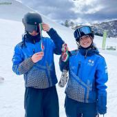 Ben Marmsoler et Nicole Bazzanella ont participé aux Championnats d'Italie sur l'Alpe di Siusi.