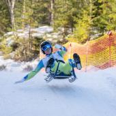 Die Naturbahnrodler könnten in eine spektakuläre Zukunft segeln. © Jana Zischg