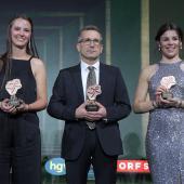 Laura Runggatscher was honored in the sports awards ceremony.