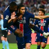 Achraf Hakimi scored against former club Inter in the Champions League final. © APA/afp / MARCO BERTORELLO