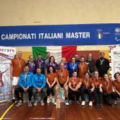 Alle Südtiroler Teilnehmer der Badminton Master-IM 2025 in Sizilien.