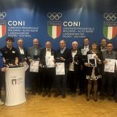 Die CONI-Preisverleihung in Bozen. © CONI BZ