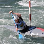 Lars Aaron Senoner is competing in Merano.