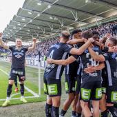 Sturm Graz is Austrian champion. © APA / ERWIN SCHERIAU