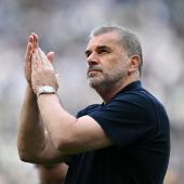 Ange Postecoglou is no longer the Tottenham coach. © APA/afp / JUSTIN TALLIS