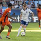 Der überragende Mann bei England: Liverpool-Star Elliott. © ANSA / JOZEF JAKUBCO
