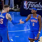 Le Thunder d'Oklahoma City égalise. © ANSA / MANUELA SOLDI