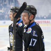 Fabian Hackhofer bids farewell to the ice hockey stage. © Daniele Frusone