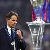 Simone Inzaghi leaves his future open. © ANSA / ANNA SZILAGYI
