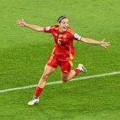 Aitana Bonmati scored the decisive goal. © APA/afp / SEBASTIEN BOZON