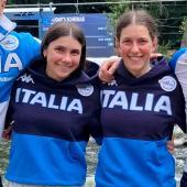 Annika Senoner (links) und Sara Furlan.