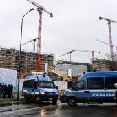 Das Olympische Dorf entsteht außerhalb von Mailand, ist aber ebenfalls Gegenstand der Ermittlungen. © APA/afp / PIERO CRUCIATTI