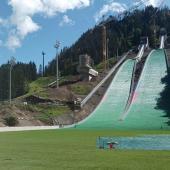 The Olympic ski jump in Predazzo is being reopened. © FISI