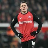 Florian Wirtz moved from Leverkusen to Liverpool. © APA/afp / INA FASSBENDER
