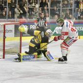 Always fully present in the derbies: Luca Frigo © HC Bozen