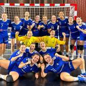 Italy celebrated a victory in their opening match. © EHF