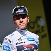Remco Evenepoel could be facing a major change. © ANSA / CHRISTOPHE PETIT TESSON