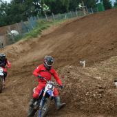 Simon Herbst and Matteo Brusinelli during their mission in Veneto.