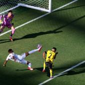 Things got heated between Real Madrid and Borussia Dortmund – Kylian Mbappe, among others, scored this dream goal. © APA / SANDRA MONTANEZ
