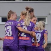 Austria Wien and Elisa Pfattner (far right) aim for the Champions League. © Instagram/AustriaWienFrauen